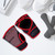 1 Pair Anti skid Sports Weight Lifting Half Finger Protection Gym Gloves (Red, L)
