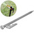 8 pcs Stainless Steel 20cm Hex Tent Stakes Pegs for Tents Camping Outdoor Activities
