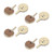 4 Set M355 M446 Mountain Bike Disc Brake Pads Ketone All Metal Oil Disc Brake Pads