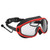 Swimming Goggles for Kids Wide View No Leaking AntiFog UV Protection Swim Goggles(Black and Red )