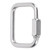 Chain Link Stainless Steel 4‑Corner Multifunctional Connection Buckle for Outdoor Hammock Camping Fishing Hiking8mm
