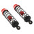 A Pair RC Front Shock Absorbers Aluminium Alloy High Elasticity RC Front Spring Damper for ARRMA 1/7 Red