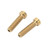 2Pcs Bike Stem Bolt Screw M6 23.5mm Titanium Alloy Antioxidant Rustproof Secure Fastening M6 Bike Screw for Bike Gold