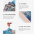 1 pair Temporary Tattoo Sleeves Sun Protection Arm Sleeves Seamless Sunscreen Arm Sleeve for Outdoor Cycling Running