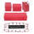 Simulated Decoration Luggage Net Suitcase Fuel Tanks Kit for 1/8 1/10 Model Crawler RC Car