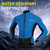 Lixada Men's Windproof Cycle Jacket Winter Thermal Polar Fleece MTB Bike Bicycle Riding Running Clothing Sportswear Jacket Coat