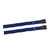 2Pcs Fitness Occlusion Training Band Blood Flow Restriction Training Wrap for Muscle Building Training Blue for Arm 64cm