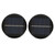 2Pcs Solar Panel 6V Round 80mm High Conversion Rate Good Light Transmittance Polysilicon Solar Cell Panel