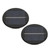 2Pcs Solar Panel 6V Round 80mm High Conversion Rate Good Light Transmittance Polysilicon Solar Cell Panel