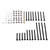 RC Car Suspension Arm Pin Accessory 45 Steel Front Rear Suspension Arm Pin for TRAXXAS 1/5 6S 8S 1/6 XRT
