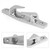 152mm/6in Right Bow Chock Stainless Steel Hollow Fairlead Anchoring Mooring Cleats Marine Sailing Parts