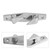 152mm/6in Right Bow Chock Stainless Steel Hollow Fairlead Anchoring Mooring Cleats Marine Sailing Parts