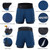 Men 2 in 1 Running Shorts High Waist Athletic Shorts Sport Shorts Workout Shorts with Pockets for Gym Jogging Tennis