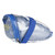 Bicycle Seat Storage Pouch Cycling Road Mountain Bike Saddle Lantern Bag(blue)