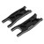 RC Car Rear Suspension Arm Aluminum Alloy Swing Arm Dustproof Carbon Plate Kit for Traxxas 1/8 Sledg Remote Control Car Black