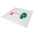 Golf Practice Hit Cloth Good Sound Golf Hitting Target Net for Indoor Outdoor Training(''7'' Pattern )