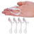 5PCS Fish Lures Artificial Fake Bait Soft Lures Seabass Fishing Tackle with Hook SO050-2