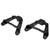 RC Rear Shock Bracket Replacement Adjustable Aluminium Alloy Rear Shock Tower for Axial 1/6 SCX6Black