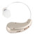 BX 06 Sound Aid Device Rechargeable Ear Sound Aid Amplifies Volume of Sounds Ergonomic Fit Silver