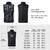 Heated Vest for Men Women 9-Zone Winter Electric Heating Vest Washable Heating Jacket with 3 Heating Levels