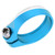 ENLEE 31.8mm Bike Seat Post Clamp Aluminium Alloy Bicycle Quick Release Seatpost CollarBlue