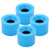 PUENTE 4pcs 60x45mm Skateboard Wheels 78A Longboard Cruiser Wheels Replacement PartsBlue