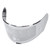 Motorcycle Helmet Visor Lens Wearproof Sun Protection Clear Vision Helmet Visor for FF320 328 353 800 Motorcycle Helmet Silver
