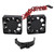 RC 40x40mm Motor Cooling Fans with Holder for 4068 4268 4274 4275 Motor with 42mm DiameterBlack