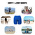 Men Fitness Shorts Quick Drying Gym Beach Shorts Summer Lounging Sport Workout Running Short Pants with Pockets