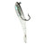 10pcs 7.5cm 3D Eyes Silicone Soft Bait Jig Head Fishing Bait Tackle With Sharp Hook