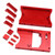 Aluminum Alloy Steering Gear Compartment +Tail Beam Set RC Car Upgrade Parts for MN Model D90 D91 RC Car(Red )
