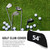 6Pcs Golf Club Iron Head Elastic Protective Cover Case Set Accessory(Black)