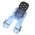 TOOKE Thermoplastic Mouthpiece Diving Snorkel Second Stage Regulator Bite MouthpieceSky Blue