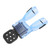 TOOKE Thermoplastic Mouthpiece Diving Snorkel Second Stage Regulator Bite MouthpieceSky Blue