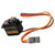 Micro Servo Motor Kit Stable Low Noise Quick Response Waterproof Mini Metal Gear Servo Kit for Axial SCX24 1/24 RC Car Black