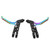 MEIJUN 1Pair Bike Brake Levers Aluminum Alloy Bicycle Brake Handle for Brompton 3sixty Mountain BikeColorful