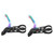 MEIJUN 1Pair Bike Brake Levers Aluminum Alloy Bicycle Brake Handle for Brompton 3sixty Mountain BikeColorful