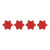 4pcs 17mm Aluminum Dustproof Nuts Cover for 1/8 Remote Control Car Wheel Rim Hub Nuts CoverRed