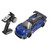 1/16 Electric 4WD Drive Flat Running Drift Car 2.4Ghz High Speed RC Racing Car for Kids Over 14 Years Old Blue 2pcs Battery