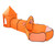 Portable Children Playing Tent and Crawling Tunnel Indoor/Outdoor Foldable Playhouse