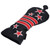 Durable Golf Wood Head Cover #5 Star Stripe Headcover Guard Scratch Proof Protection