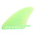 Tracking Fin Flexible Stable Exquisite Surfboard Tail Rudder Light Compact PVC Paddle Board Fin Green