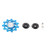 11T Jockey Wheel Rear Derailleur Pulley for Mountain Bike Bicycle Replacement Parts(Blue)