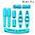 Aluminum Alloy Steering Assembly Steering Knuckle Kit Replacement for  TT01 TT-01 1/10 Remote Control Drift Car Upgrade Parts