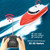 2.4GHz RC Remote Control Boat Speedboat Toy Model Water Speed Boat  (Red)
