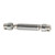 RC Drive Shaft Steel Metal Mid Drive Shaft RC Car Accessories for Axial 1/24 for SCX24 Climbing Car 45‑60mm Titanium Color