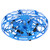 UFO Mini Hand Drone Motion Sensor Flying Ball Toys Drone with LED Light Induction Kids Drone Toys Blue Gold