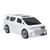 1/16 High Speed RC Car with 2.4G Wireless Remote Control Two Wheel Drive Model Car for Entertainment White