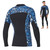 1.5MM Diving Split Swimsuit Wetsuit Sunscreen Long Sleeve for Snorkeling SurfingMan Blue M