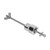 Hub Remover Stainless Steel Bike Hubs Install Disassemble Tool for Universal Road Mountain Bicycles